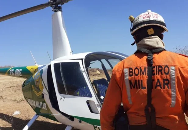 Helicóptero da PM