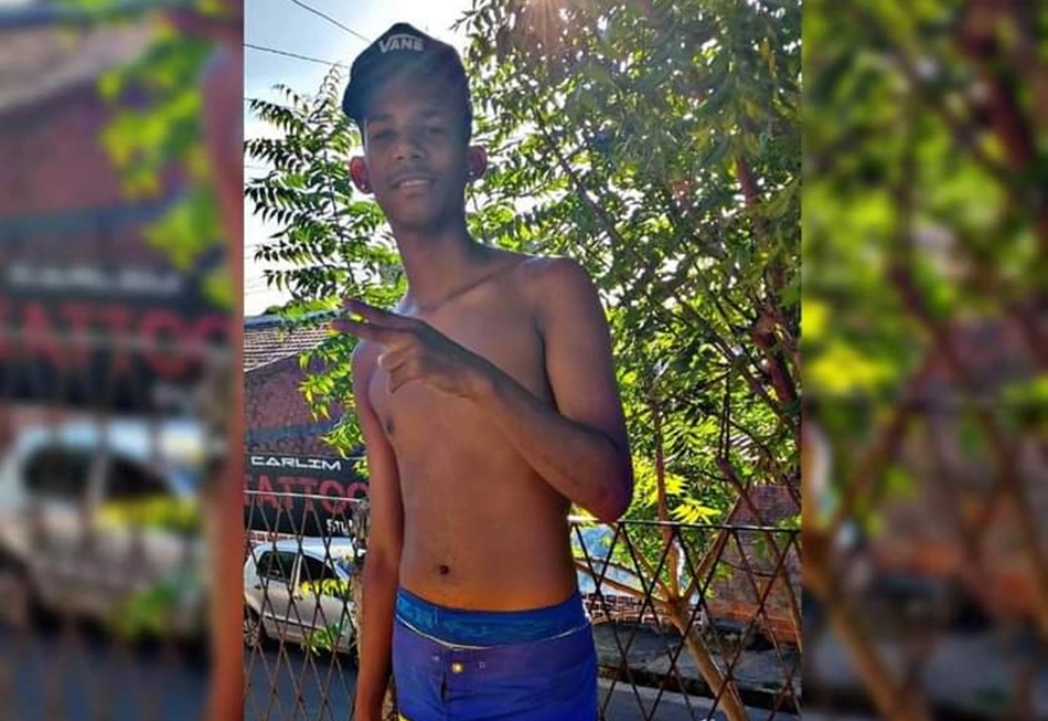 Hiago morreu no local do crime