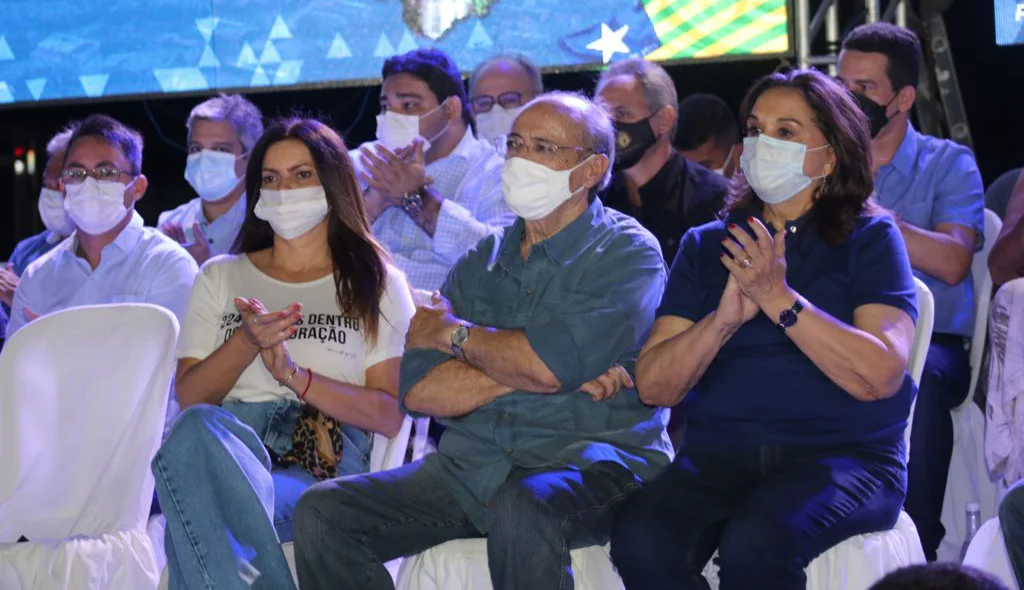 Iracema Portela e Sílvio Mendes estiveram presentes