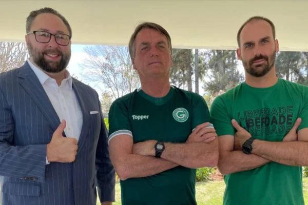 Jason Miller e Bolsonaro