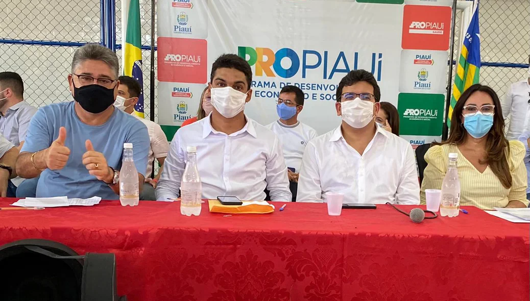 João Mádison participa de inaugurações do Pro Piauí em três cidades com Fonteles