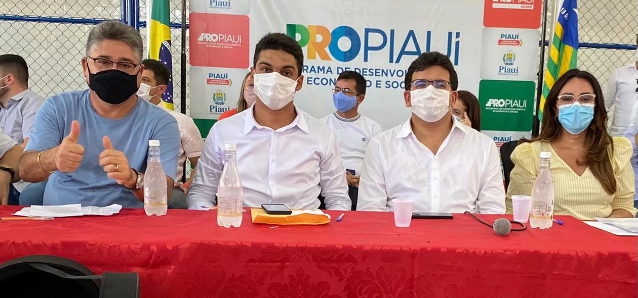 João Mádison participa de inaugurações do Pro Piauí em três cidades com Fonteles