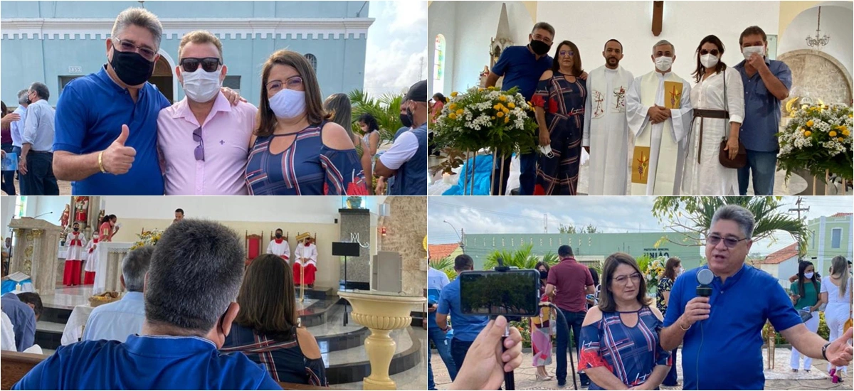 João Mádison prestigia missa pelo aniversário de União
