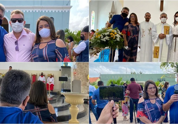 João Mádison prestigia missa pelo aniversário de União