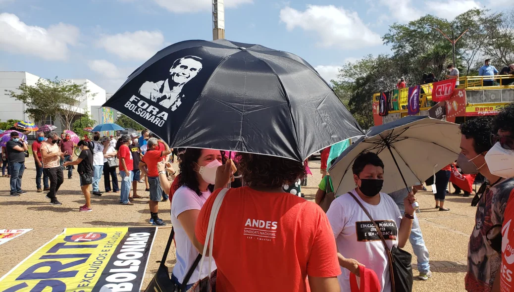 Manifestação contra Bolsonaro