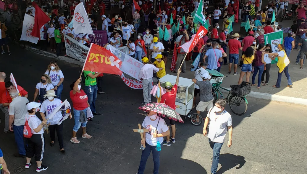 Manifestação contra Bolsonaro