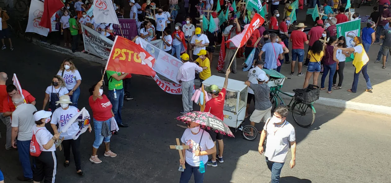 Manifestação contra Bolsonaro