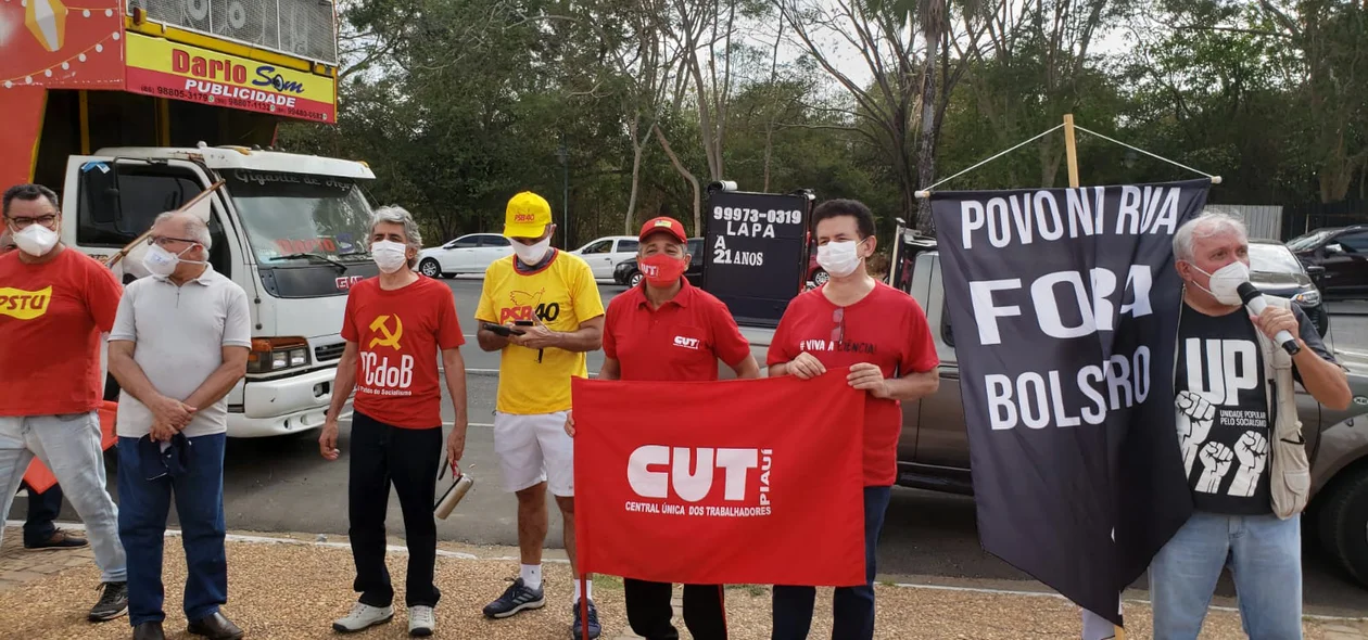 Manifestação contra o presidente Jair Bolsonaro