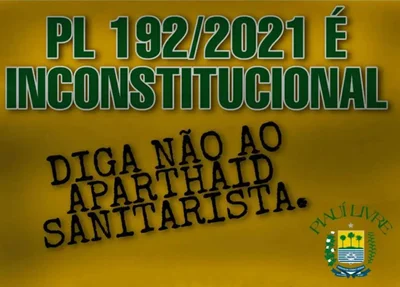 Manifestação do grupo Piauí Livre