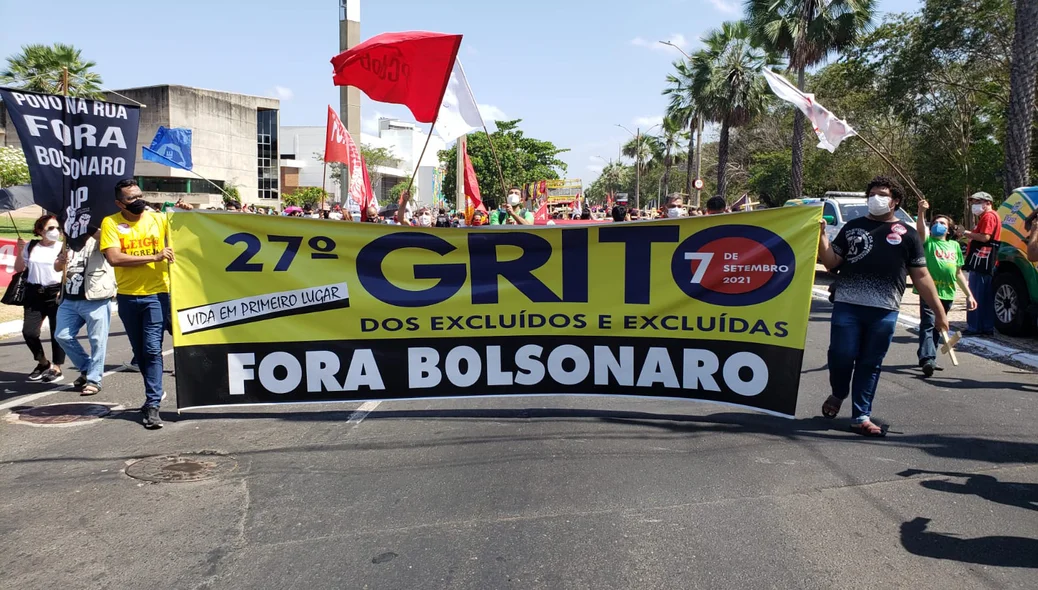 Manifestação "Grito dos Excluídos"