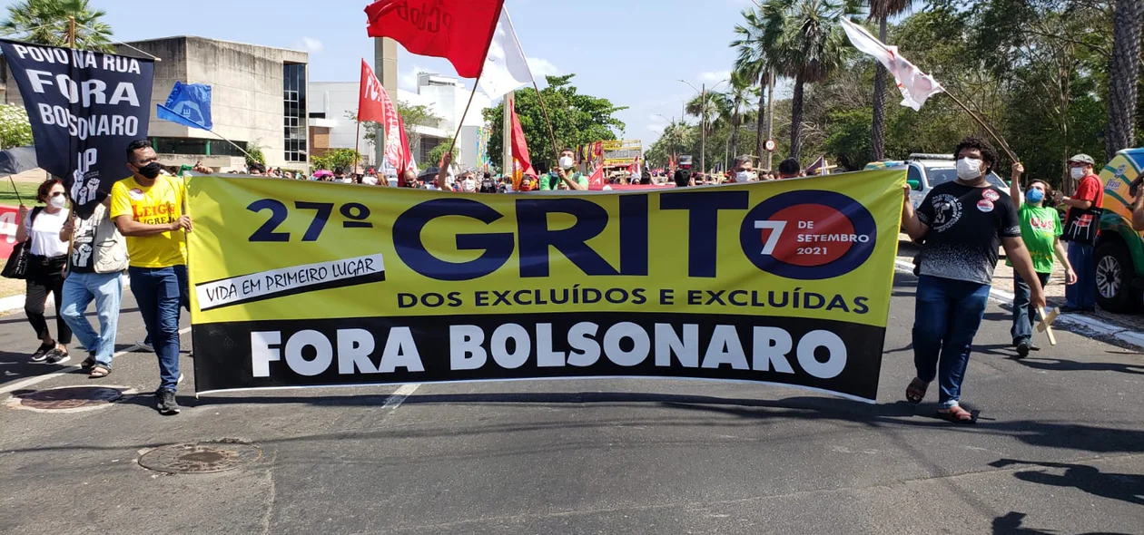 Manifestação "Grito dos Excluídos"