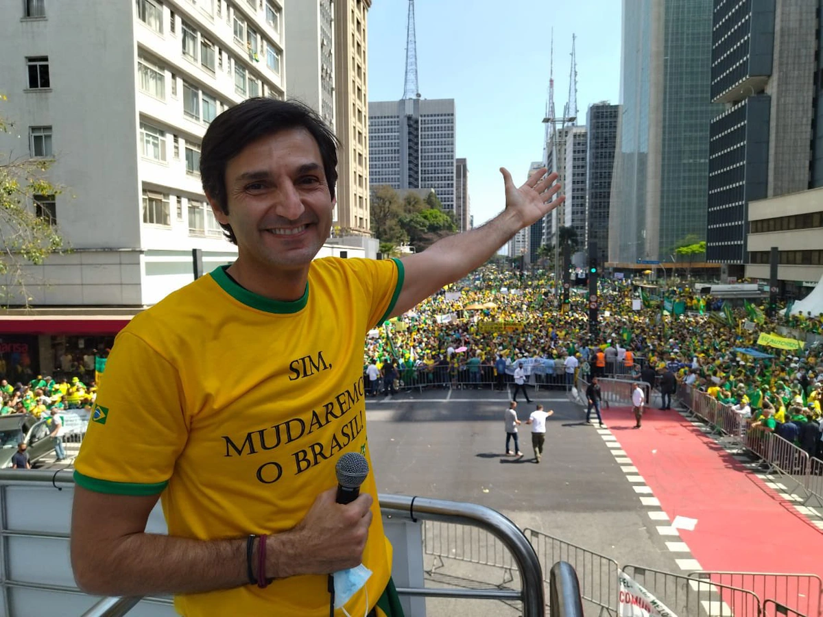 Manifestação na Avenida Paulista