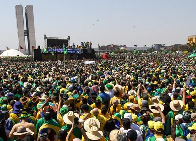 Manifestação Pró-Bolsonaro de 7 de Setembro na Esplanada dos Ministérios em Brasília