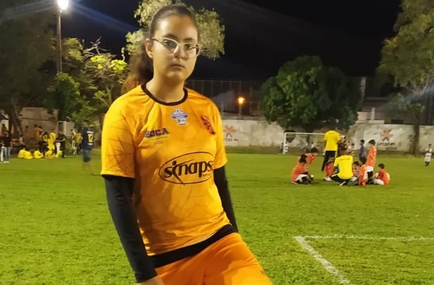 Maria Vitória, que participa da competição