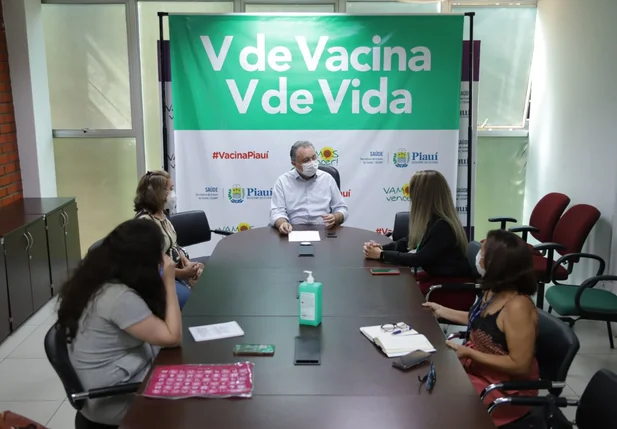 O encontro aconteceu nesta quinta