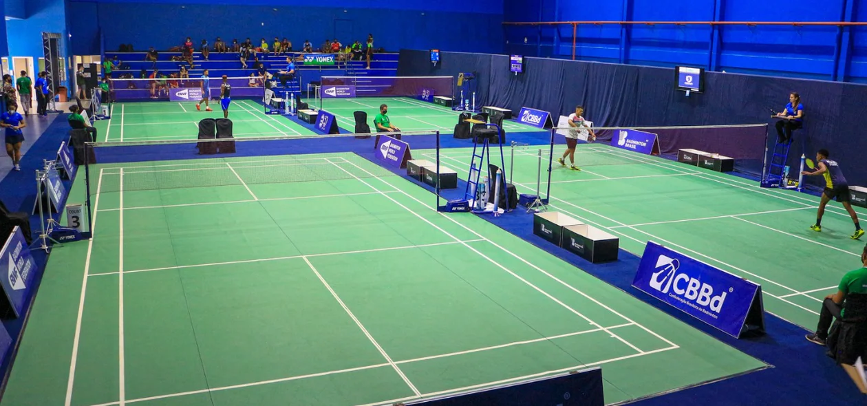 O torneio acontece no Complexo Esportivo de Badminton, na UFPI