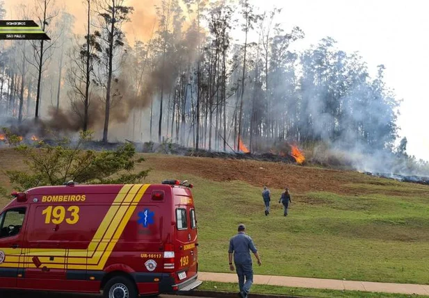 Os bombeiros informaram que uma aeronave de asa fixa caiu nas imediações da Rua Cezira Giovanoni Moretti, em Piracicaba.
