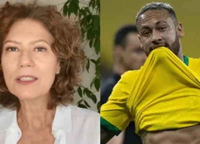Patrícia Pillar e Neymar