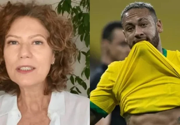 Patrícia Pillar e Neymar