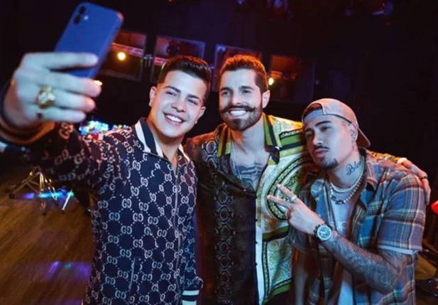 Personagem Donni ao lado de Alok e Kevinho em nova temporada de Sintonia