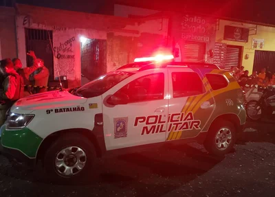 Polícia Militar isolou o local