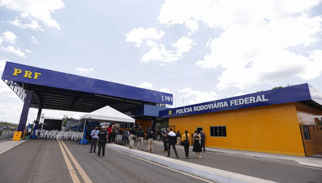 Posto da PRF em Piripiri