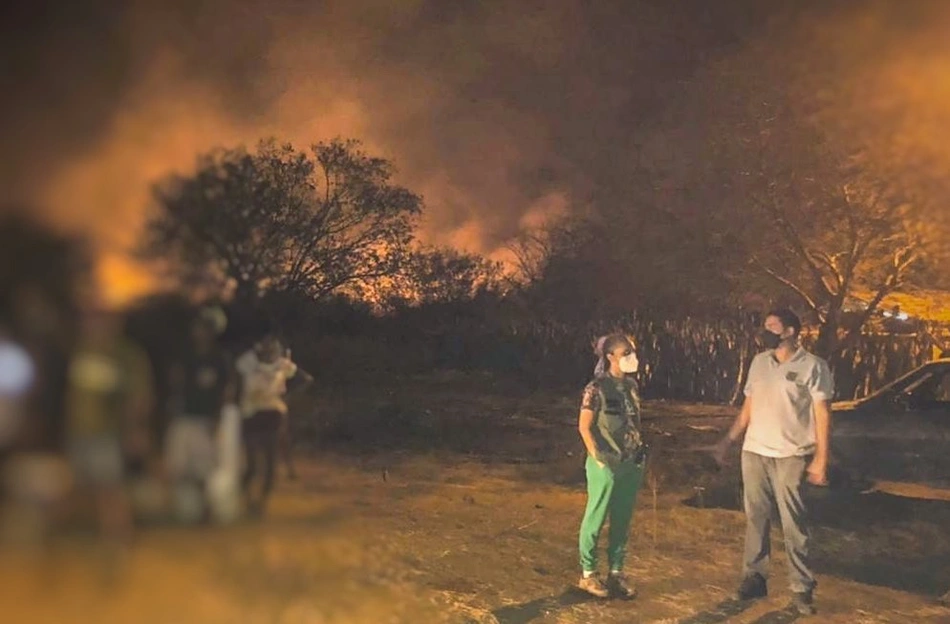Prefeitura de São Raimundo Nonato montou uma força tarefa para combater as chamas