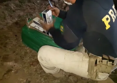 PRF apreende carga de cigarros avaliada em quase R$ 500 mil em Teresina
