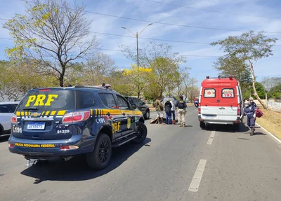 PRF e Samu foram acionados