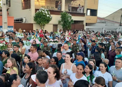 Procissão de Nossa Senhora dos Remédios em Piripiri