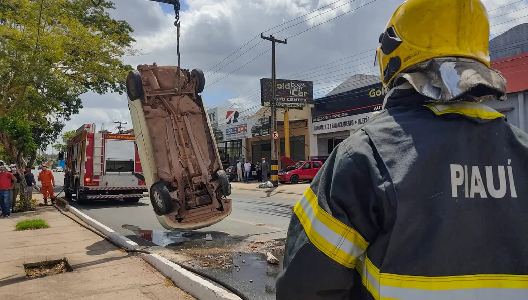 Reboque removeu o veículo