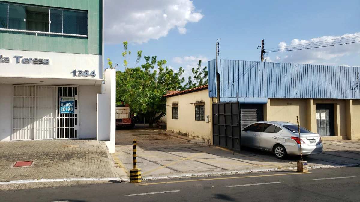 Residência onde aconteceu o incêndio