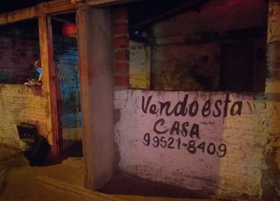 Residência onde ocorreu o homicídio