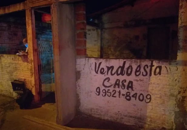 Residência onde ocorreu o homicídio