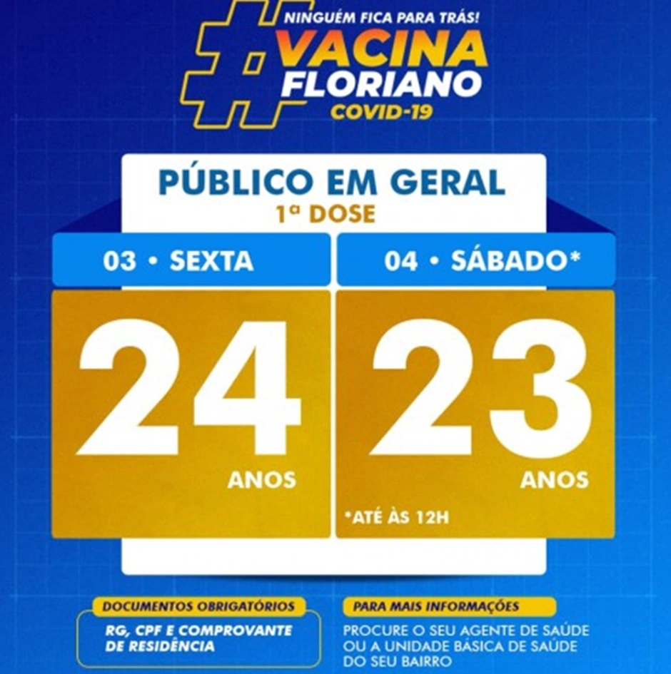 Vacinação em Floriano