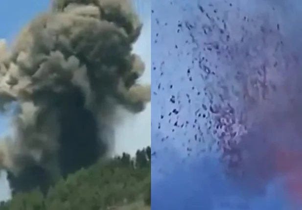 Vulcão Cumbre Vieja entra em erupção