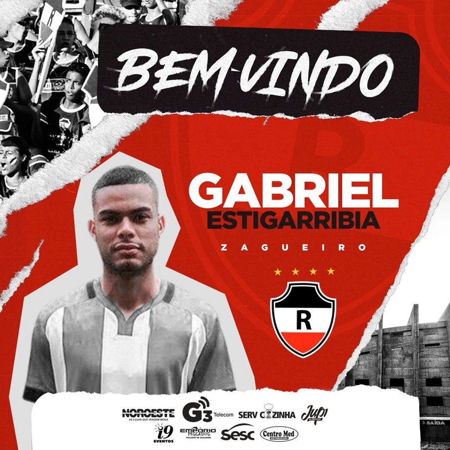 zagueiro Gabriel Estigarribia