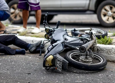 Acidente na Avenida Santos Dumont