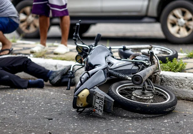 Acidente na Avenida Santos Dumont