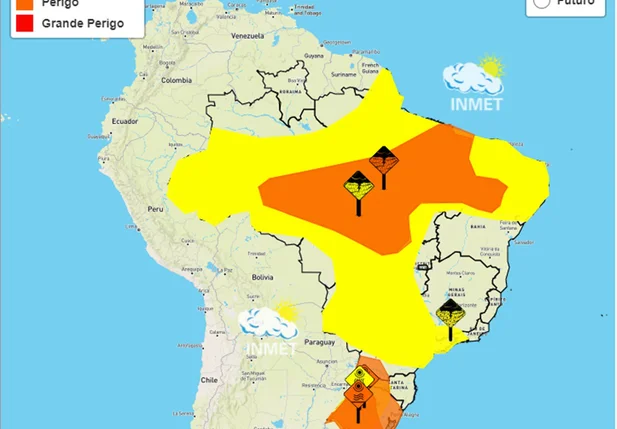 Alerta de Perigo no Piauí