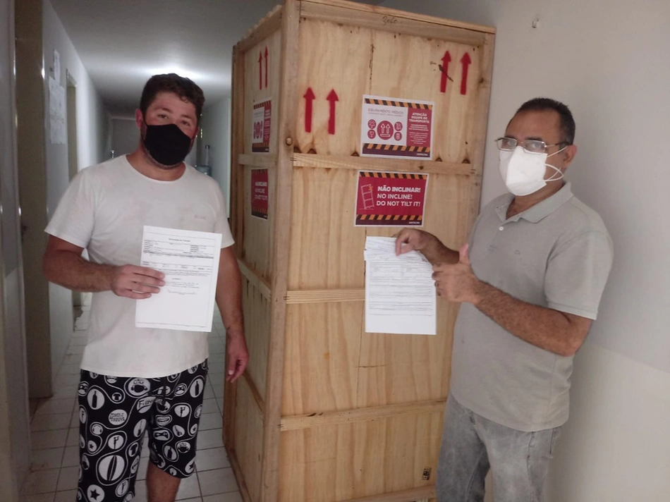 As câmaras frias foram doadas pelo Movimento Unidos pela Vacina