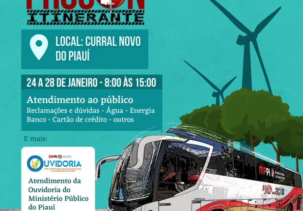 Atendimento do Procon e da Ouvidoria Itinerante em Curral Novo do Piauí