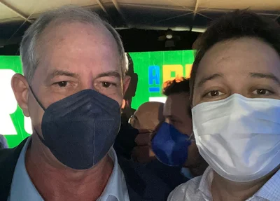 Ciro Gomes e Evandro Hidd