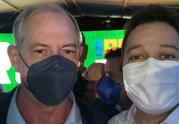Ciro Gomes e Evandro Hidd