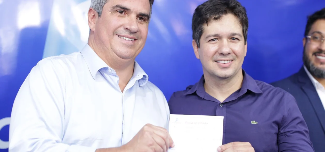 Ciro Nogueira e delegado Samuel Silveira