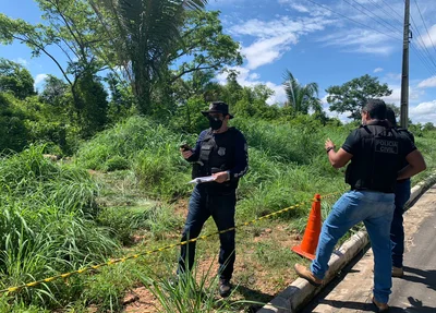 Corpo é encontrado às margens da Avenida Josué de Moura Santos