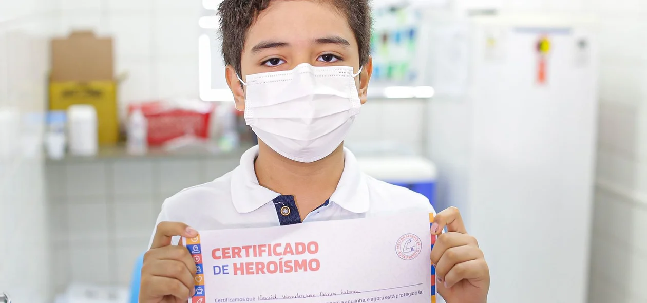 Deyvidson Nunes, de 9 anos