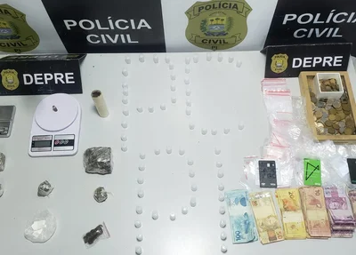 Droga apreendida pela Polícia Civil do Piauí