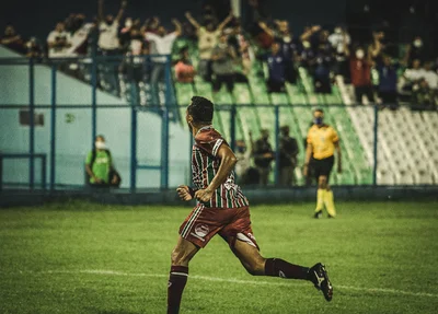 Edu, camisa 9 do Fluminense-PI