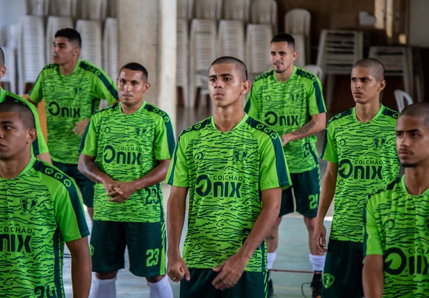 Elenco do Flu-PI se reapresenta